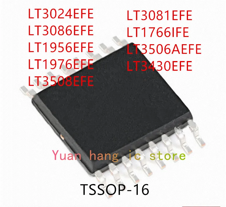 10PCS LT3024EFE LT3086EFE LT1956EFE LT1976EFE LT3508EFE LT3081EFE LT1766IFE LT3506AEFE LT3430EFE IC
10PCS LT3024EFE LT3086EFE LT1956EFE LT1976EFE LT3508EFE LT3081EFE LT1766IFE LT3506AEFE LT3430EFE IC