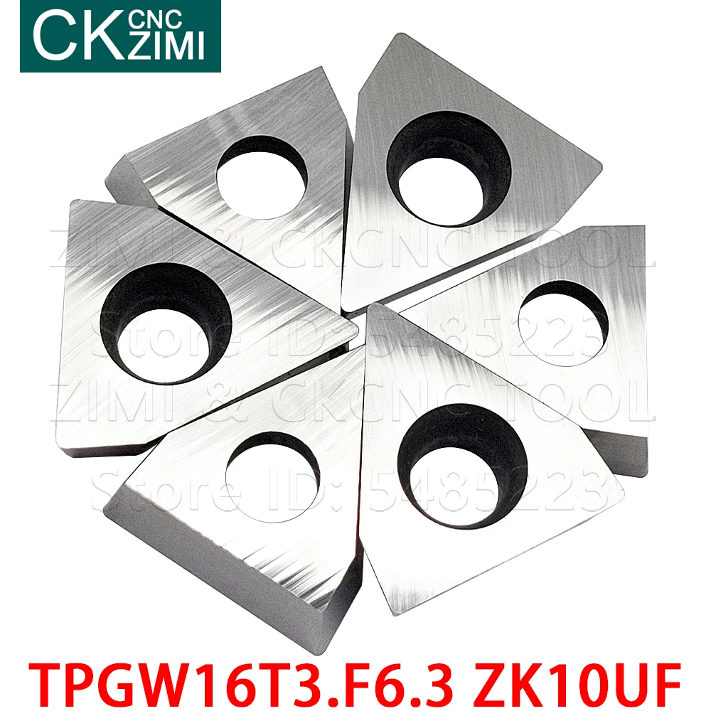 TPGW16T3.F6.3 ZK10UF карбидные вставки фрезерные Вставки режущие инструменты CNC нож для снятия фаски индексируемый металлический токарный инструмент для стали
TPGW16T3.F6.3 ZK10UF карбидные вставки фрезерные Вставки режущие инструменты CNC нож для снятия фаски индексируемый металлический токарный инструмент для стали