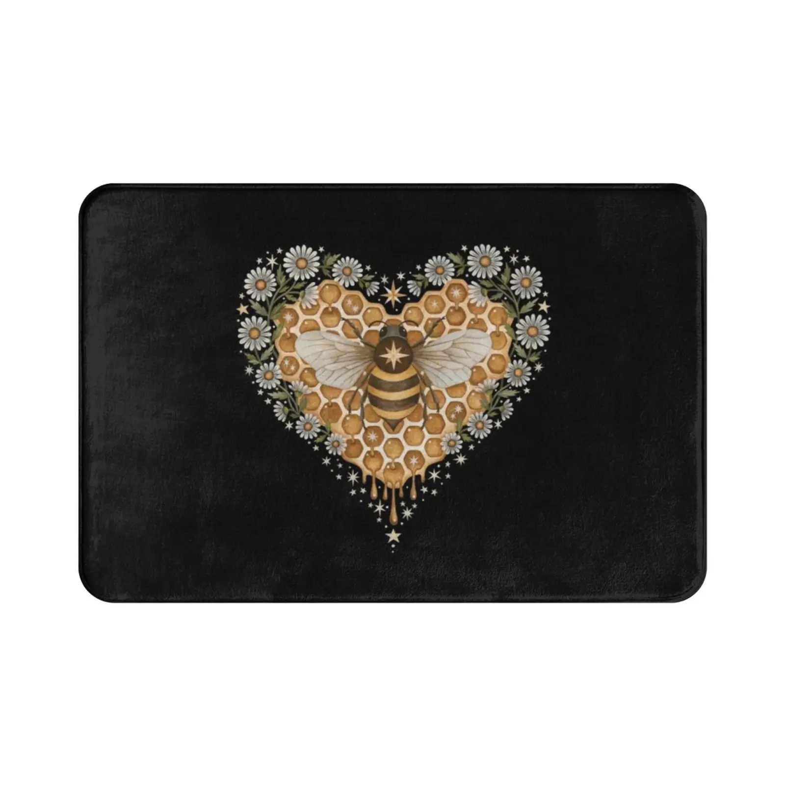Sweet Heart Carpet Mat Rug Cushion Soft Non-Slip Traditionalmedia Handpainted Gouache Bee Bees Beekeeper Beelover
Sweet Heart Carpet Mat Rug Cushion Soft Non-Slip Traditionalmedia Handpainted Gouache Bee Bees Beekeeper Beelover