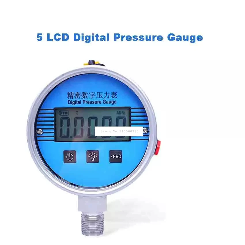 Steel Pressure Gauge Precision Digital Sensor 0-100mpa High Pressure YB-150A Electronic Vacuum Table 5-digit LCD 304 Stainless
Steel Pressure Gauge Precision Digital Sensor 0-100mpa High Pressure YB-150A Electronic Vacuum Table 5-digit LCD 304 Stainless