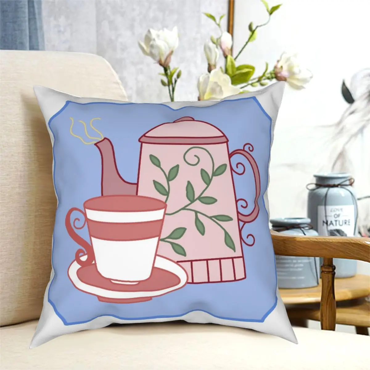 Grandma's Spilling The Tea Pillowcase Pattern Zipper Decorative Throw Pillow Case Sofa Seater Cushion Case
Grandma's Spilling The Tea Pillowcase Pattern Zipper Decorative Throw Pillow Case Sofa Seater Cushion Case