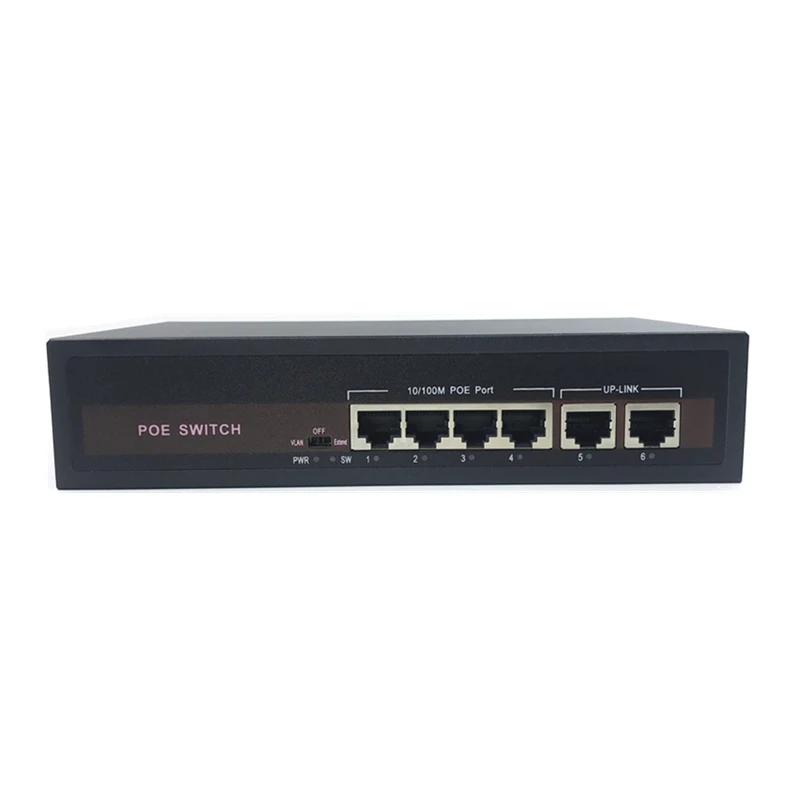 48V Ethernet POE switch with 5/8 10/100Mbps Port IEEE 802.3 af/at Suitable for IP camera/Wireless AP/CCTV camera system
48V Ethernet POE switch with 5/8 10/100Mbps Port IEEE 802.3 af/at Suitable for IP camera/Wireless AP/CCTV camera system