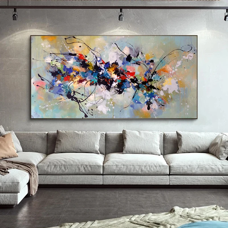 One Piece Abstract Oil Painting On Canvas Prints Wall Decor Art Pictures For Living Room Modern Home Decoration Colorful Cuadros
One Piece Abstract Oil Painting On Canvas Prints Wall Decor Art Pictures For Living Room Modern Home Decoration Colorful Cuadros