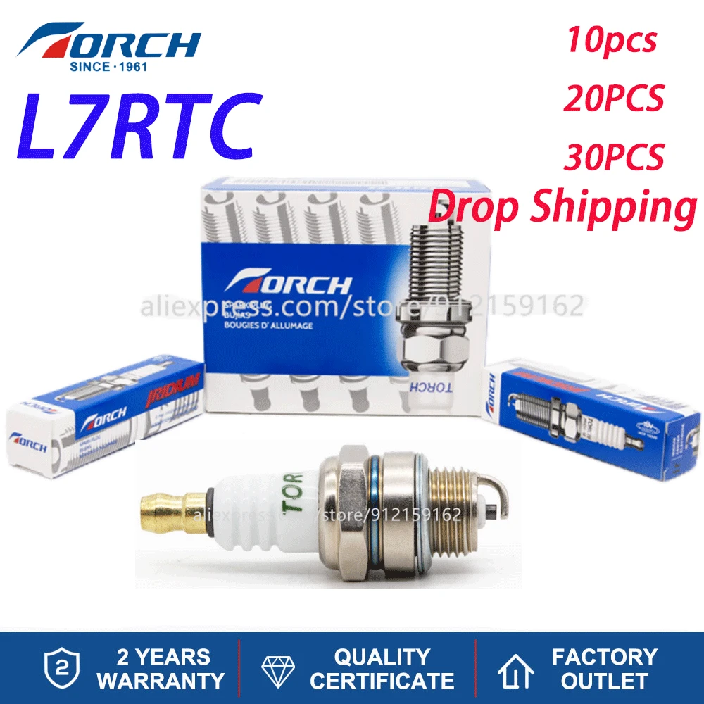 10pcs/lot Car Spark Plug Original TORCH L7RTC for Candle BPMR7A Champion 852 for WSR5F 2974 Brisk PR15Y Drop Shipping
10pcs/lot Car Spark Plug Original TORCH L7RTC for Candle BPMR7A Champion 852 for WSR5F 2974 Brisk PR15Y Drop Shipping