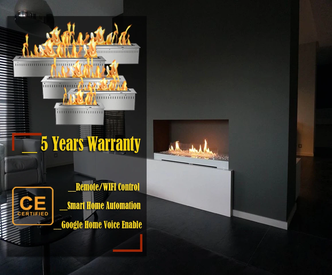 Inno living fire 48 inch silver or black real fire wifi intelligent auto bioethanol fireplaces
Inno living fire 48 inch silver or black real fire wifi intelligent auto bioethanol fireplaces