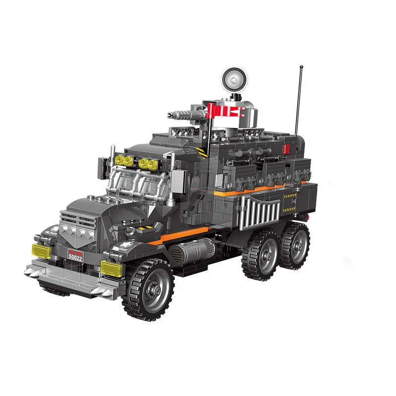 Military Series World War II Communications Command Armored Vehicle Building Blocks Bricks Toys Christmas Gifts
Military Series World War II Communications Command Armored Vehicle Building Blocks Bricks Toys Christmas Gifts