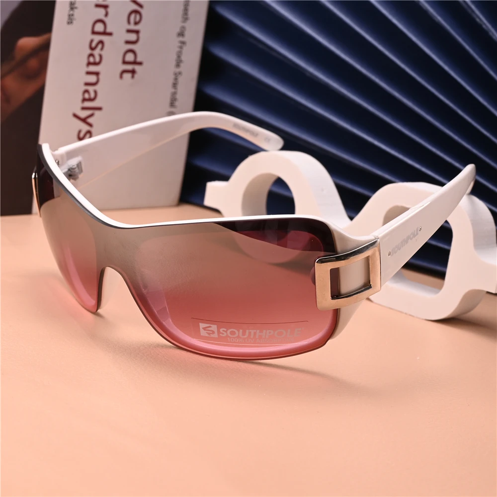 Rockjoy Fashion Sunglasses Women Integrated Lens Driving Goggles Female Sun Glasses for Ladies Shades White Pink Brown
Rockjoy Fashion Sunglasses Women Integrated Lens Driving Goggles Female Sun Glasses for Ladies Shades White Pink Brown