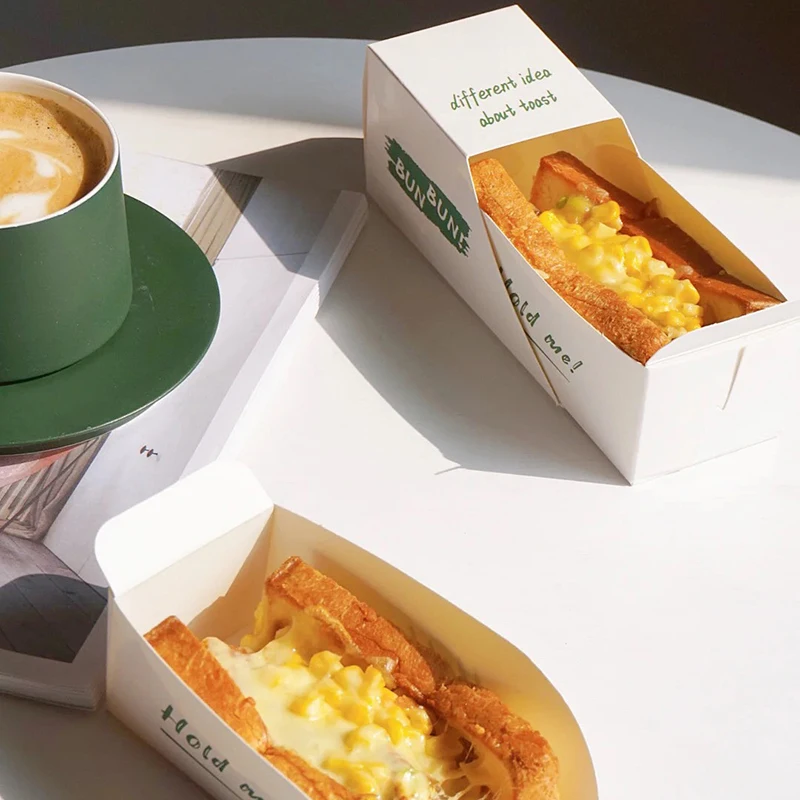 Korean Sandwish Packaging Tableware, Thick Egg Toast Paper Case, Burger Breakfast, Disposable Drawer Tray, Internet Celebrity
Korean Sandwish Packaging Tableware, Thick Egg Toast Paper Case, Burger Breakfast, Disposable Drawer Tray, Internet Celebrity