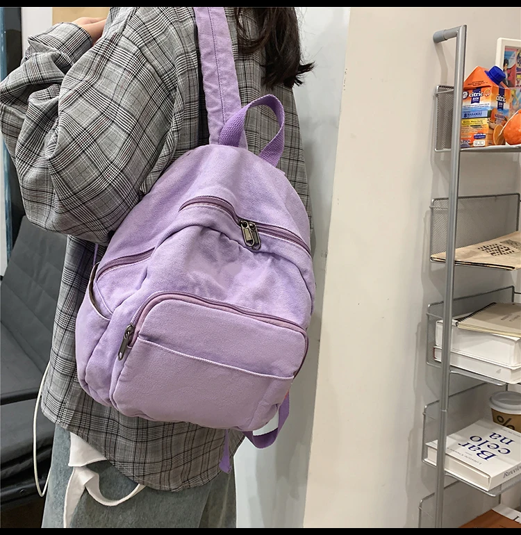 Niche and Causal Versatile Small and Versatile Mini Artistic Backpack Lazy Feng Shui Wash Canvas Backpack
Niche and Causal Versatile Small and Versatile Mini Artistic Backpack Lazy Feng Shui Wash Canvas Backpack
