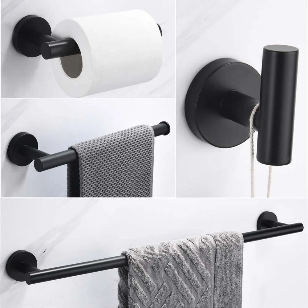 Three colours Modern Paper holder clothes hook Towel rack towel bar Complete set bath hardware BATHROOM ACCESSORIES
Three colours Modern Paper holder clothes hook Towel rack towel bar Complete set bath hardware BATHROOM ACCESSORIES