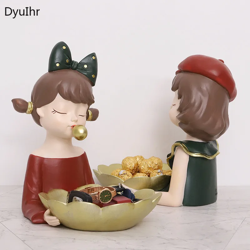 DyuIhr Modern simplicity creative simulation bubble girl storage decoration resin crafts home living room key storage decoration
DyuIhr Modern simplicity creative simulation bubble girl storage decoration resin crafts home living room key storage decoration