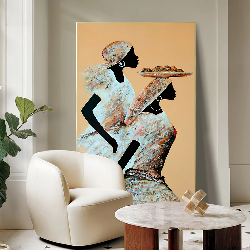 Abstract African Women Portrait Wall Art Hand painted Oil Paintings On Canvas Modern Woman Portrait Oil Painting for Home Decor
Abstract African Women Portrait Wall Art Hand painted Oil Paintings On Canvas Modern Woman Portrait Oil Painting for Home Decor