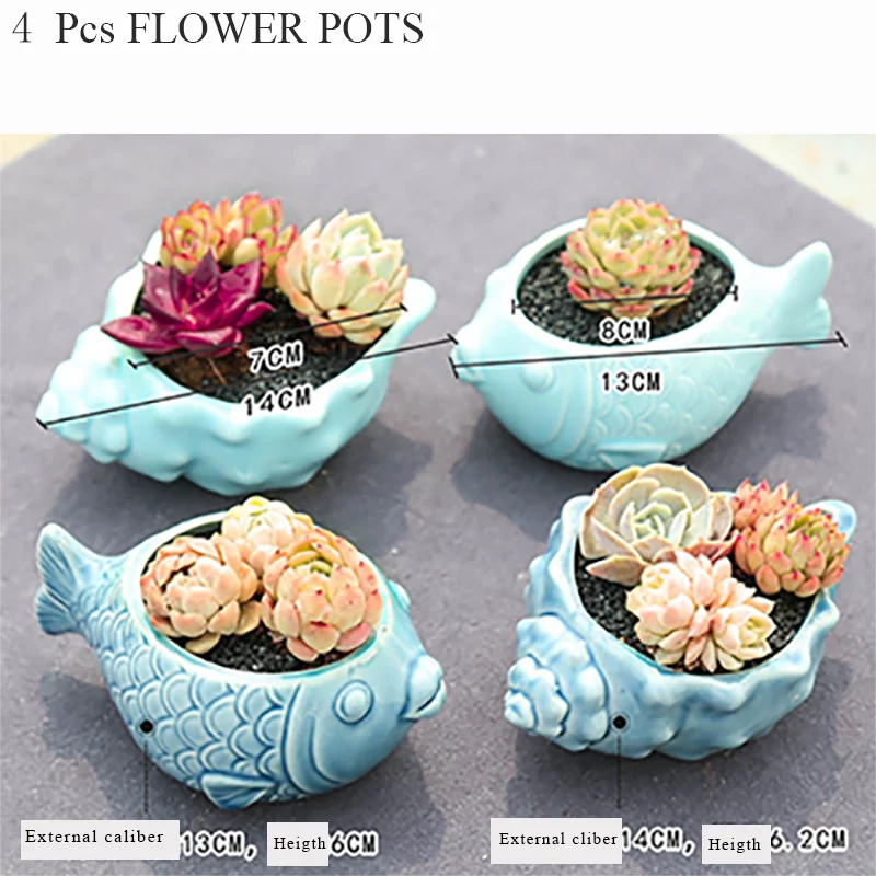 Flower Pot Succulent Pot Plant Garden Ceramic Planter Outdoor Garden Home the series of sea
Flower Pot Succulent Pot Plant Garden Ceramic Planter Outdoor Garden Home the series of sea