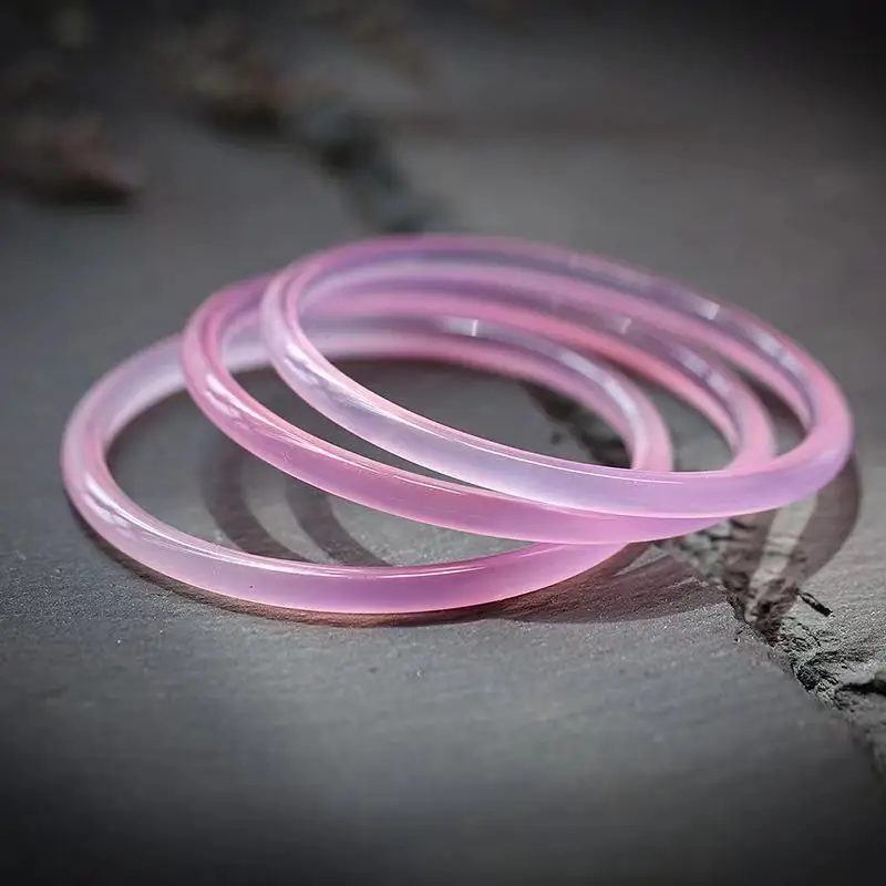 Natural Pink Chalcedony Hand-carved Thin Round Bracelet Fashion Boutique Jewelry Female Pink Agate Beauty Bracelet Gift
Natural Pink Chalcedony Hand-carved Thin Round Bracelet Fashion Boutique Jewelry Female Pink Agate Beauty Bracelet Gift