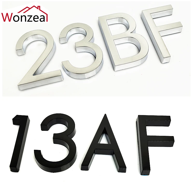 1pc House Number 3D Apartment Room Door Plaque Drawer Sign Plating Gate Digits Plastic Tag Hotel Home Sticker Address Door Label
1pc House Number 3D Apartment Room Door Plaque Drawer Sign Plating Gate Digits Plastic Tag Hotel Home Sticker Address Door Label