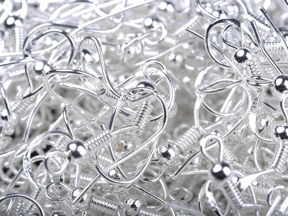 100Pcs Stainless Steel Earring Hook Ear Wire Hook Findings For DIY Jewelry Findings Making Silver Plated Earring Accessories
100Pcs Stainless Steel Earring Hook Ear Wire Hook Findings For DIY Jewelry Findings Making Silver Plated Earring Accessories