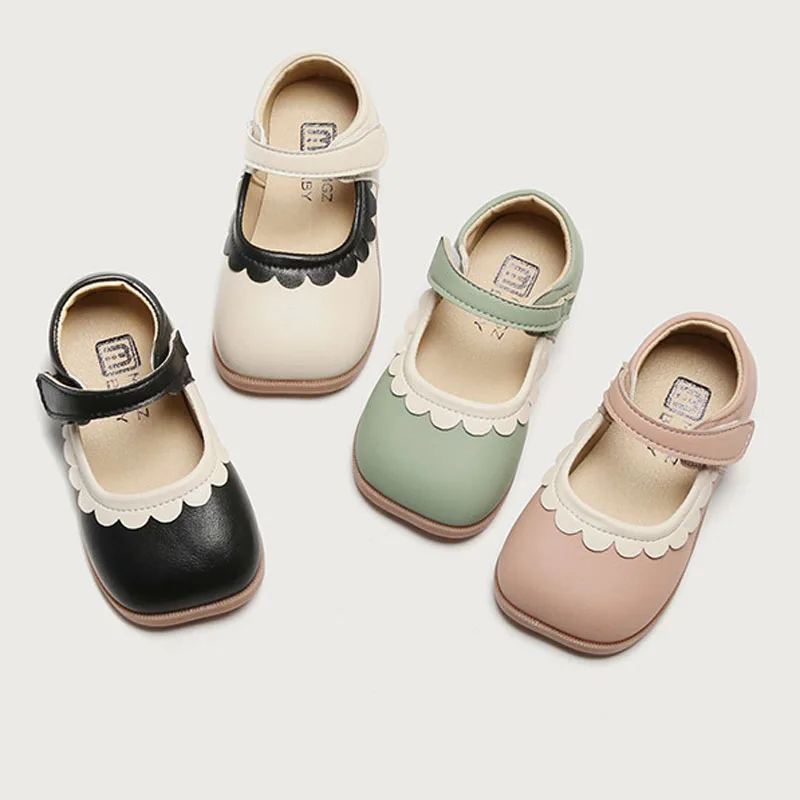 Spring Girls Leather Shoes Square Toe Baby Girl Princess Shoes Lace Kids Loafers Soft Sole Toddler Flats Shoe Size 21-30 CSH1260
Spring Girls Leather Shoes Square Toe Baby Girl Princess Shoes Lace Kids Loafers Soft Sole Toddler Flats Shoe Size 21-30 CSH1260
