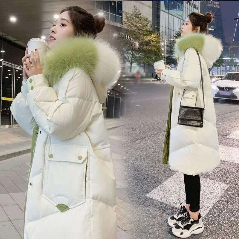 Orwindny Snow Wear Long Parkas Winter Jacket Women Large Fur Collar Hooded Warm Coats Female Big Pockets Cotton Padded Clothing
Orwindny Snow Wear Long Parkas Winter Jacket Women Large Fur Collar Hooded Warm Coats Female Big Pockets Cotton Padded Clothing