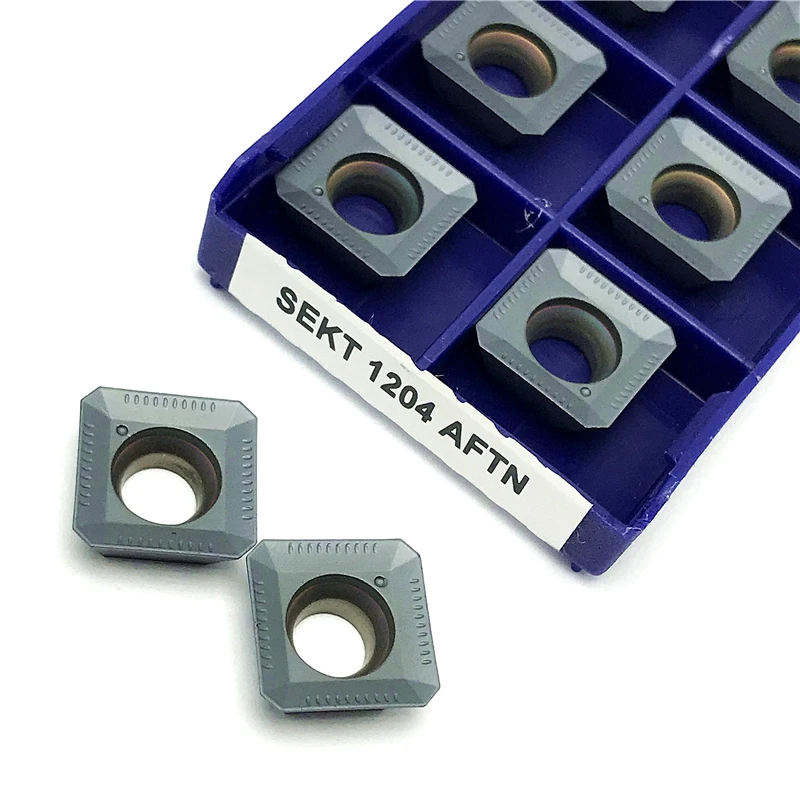 SEKT1204 AFTN LT30 Carbide Inserts Milling Insert Turning Tools CNC Cutting Tool Hard Alloy SEKT 1204 Lathe Tools Turning Insert
SEKT1204 AFTN LT30 Carbide Inserts Milling Insert Turning Tools CNC Cutting Tool Hard Alloy SEKT 1204 Lathe Tools Turning Insert