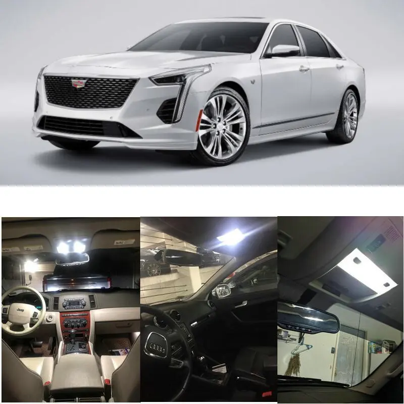 Interior Led lights For 2020 CADILLAC CT6 Car Accessories vanity mirror light trunk light 6pc
Interior Led lights For 2020 CADILLAC CT6 Car Accessories vanity mirror light trunk light 6pc