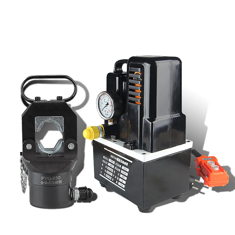 electric powerful copper cable wire pressing machine crimping tool with 300, 400,500,630,800,1000mm2 dies
electric powerful copper cable wire pressing machine crimping tool with 300, 400,500,630,800,1000mm2 dies