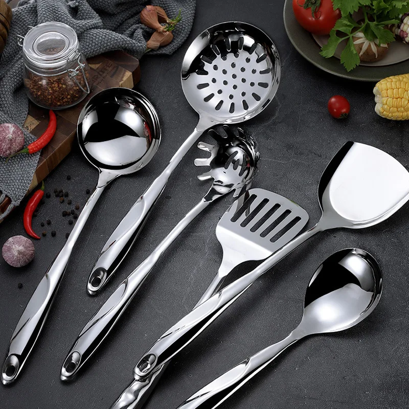 Non magnetic hollow handle stainless steel kitchenware spatula S-type cooking spoon spatula set spoon powder grill
Non magnetic hollow handle stainless steel kitchenware spatula S-type cooking spoon spatula set spoon powder grill