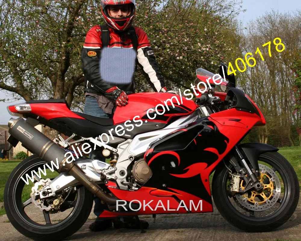 Индивидуальный комплект кузова RSV1000R 03-06 для Aprilia RSV 1000R 2003 2004 2005 2006, красные обтекатели мотоцикла
Индивидуальный комплект кузова RSV1000R 03-06 для Aprilia RSV 1000R 2003 2004 2005 2006, красные обтекатели мотоцикла