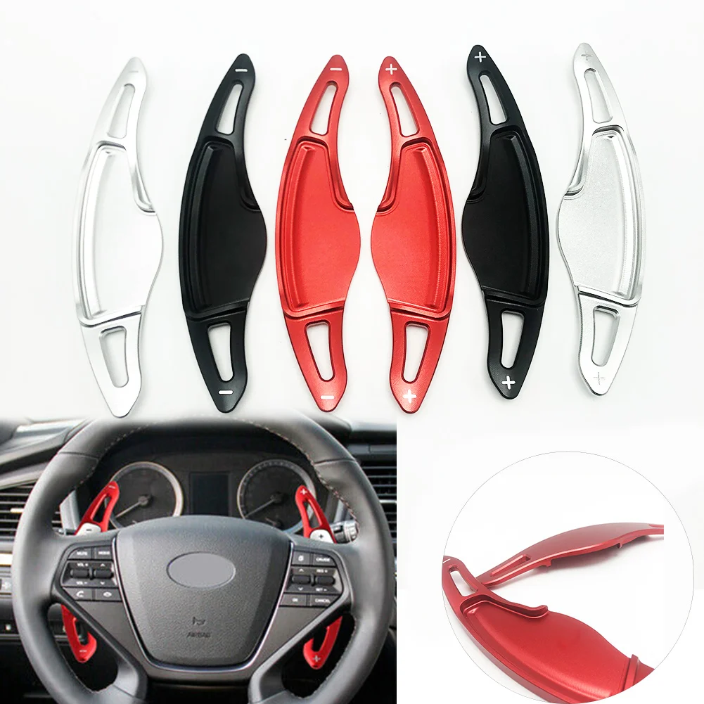 2Pcs Car Accessories Steering Wheel Shift paddle Shifter Extension For Hyundai Sonata 9 2016 2017 2018 2019 CNC Aluminum
2Pcs Car Accessories Steering Wheel Shift paddle Shifter Extension For Hyundai Sonata 9 2016 2017 2018 2019 CNC Aluminum