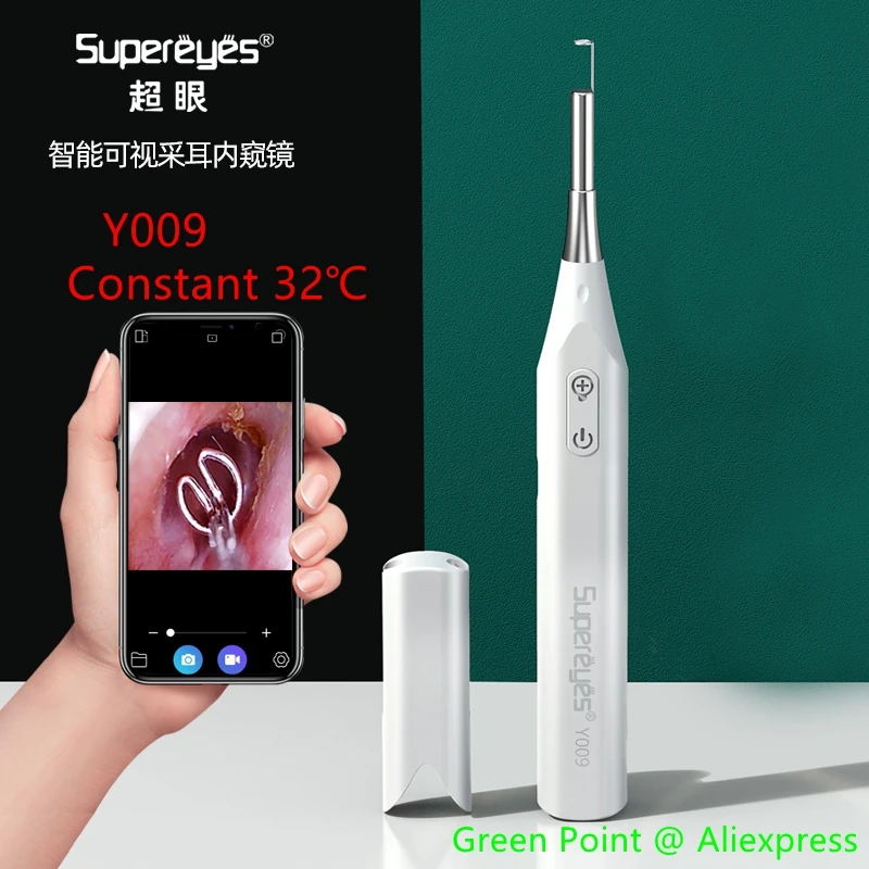 Digital Microscope Electronic Y009 Wireless Video Ear Cleaning Tools Mini Endoscope HD Images Sharp Colors With Cooling Function
Digital Microscope Electronic Y009 Wireless Video Ear Cleaning Tools Mini Endoscope HD Images Sharp Colors With Cooling Function
