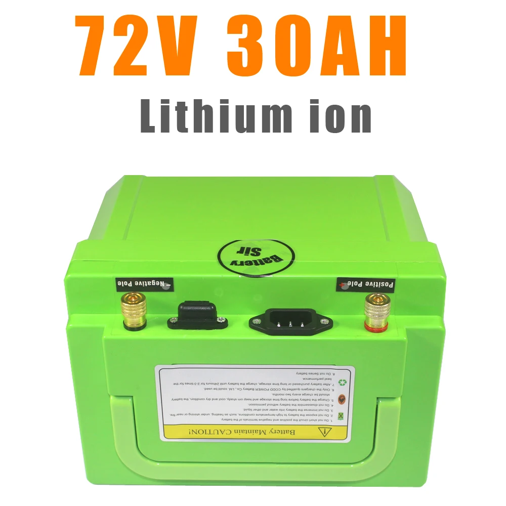 72V 20AH 30AH 2000W 3000W Electric Bicycle Scooter Motorcycle 20S 72V Lithium ion Battery
72V 20AH 30AH 2000W 3000W Electric Bicycle Scooter Motorcycle 20S 72V Lithium ion Battery