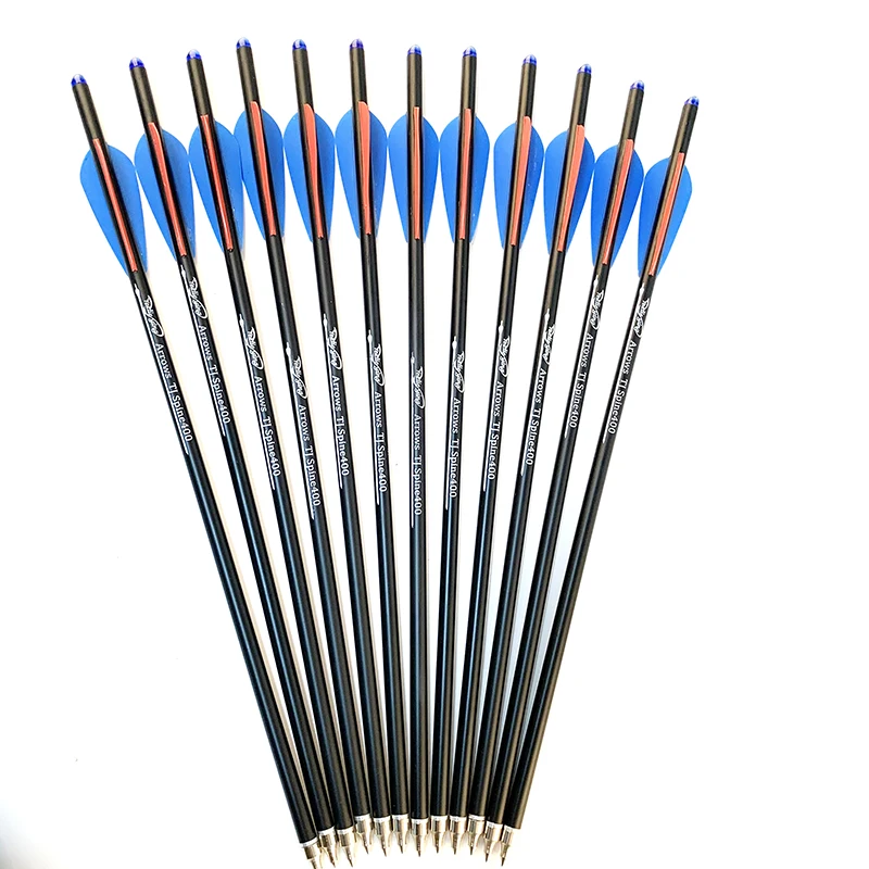 OD8.8mm Red Carbon Arrows, ID7.6mm Used for Archery, Outdoor Hunting, Hot, 6Pcs, Spine 400, 2 Pieces of Blue and 1 Piece ,6pcs
OD8.8mm Red Carbon Arrows, ID7.6mm Used for Archery, Outdoor Hunting, Hot, 6Pcs, Spine 400, 2 Pieces of Blue and 1 Piece ,6pcs