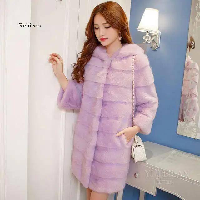 Winter Women Plush long Coats warm thick Faux Rabbit Fur hooded Coats High Quality Long Fur Coat Korean big size loose OverCoat
Winter Women Plush long Coats warm thick Faux Rabbit Fur hooded Coats High Quality Long Fur Coat Korean big size loose OverCoat