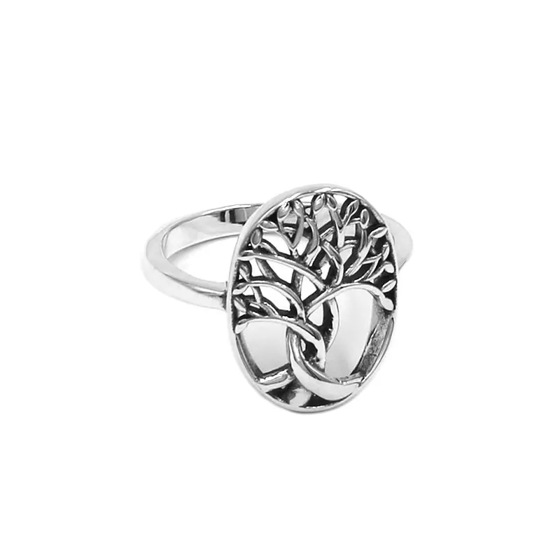 Fashion S925 Sterling Silver Tree of Life Ring High Quality Claddagh Celtic Knot Biker Ring For Mens Women SWR0953
Fashion S925 Sterling Silver Tree of Life Ring High Quality Claddagh Celtic Knot Biker Ring For Mens Women SWR0953