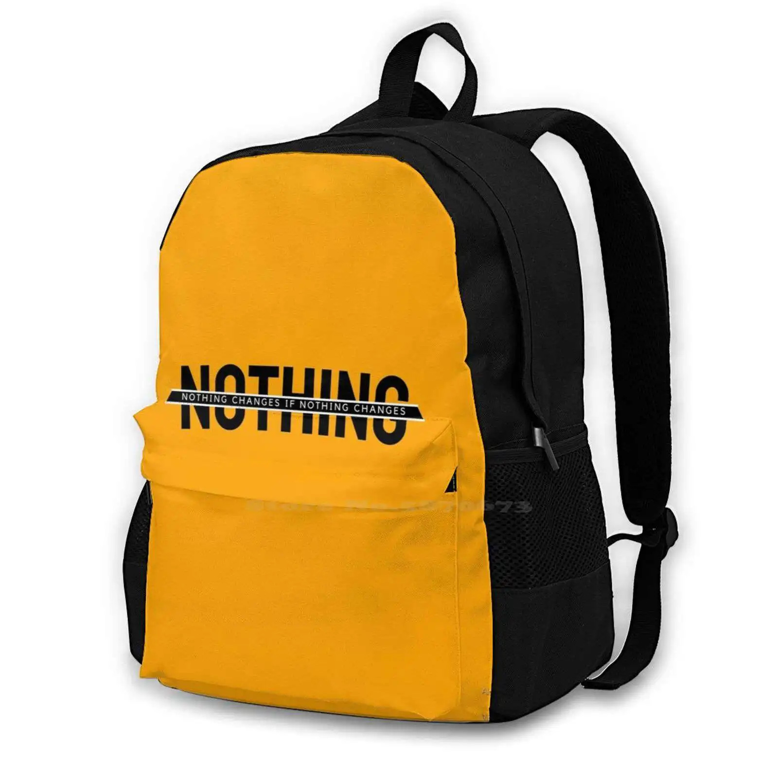 Nothing Changes If Nothing Changes Travel Laptop Bagpack School Bags Nothing Changes Motivation Quote Cool Minimalistic Simple
Nothing Changes If Nothing Changes Travel Laptop Bagpack School Bags Nothing Changes Motivation Quote Cool Minimalistic Simple