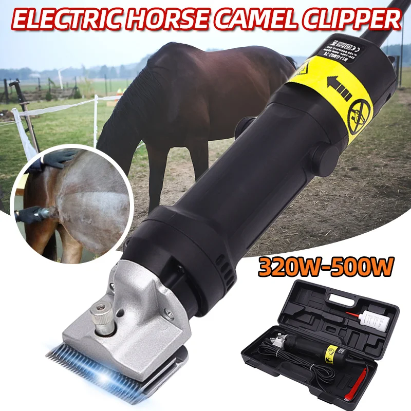 1PC Professional Electric Horse Camel Cattle Shearing Machine Dog Cat Rabbits Hair Grooming Clipper Shaver Trimmer Clipper
1PC Professional Electric Horse Camel Cattle Shearing Machine Dog Cat Rabbits Hair Grooming Clipper Shaver Trimmer Clipper