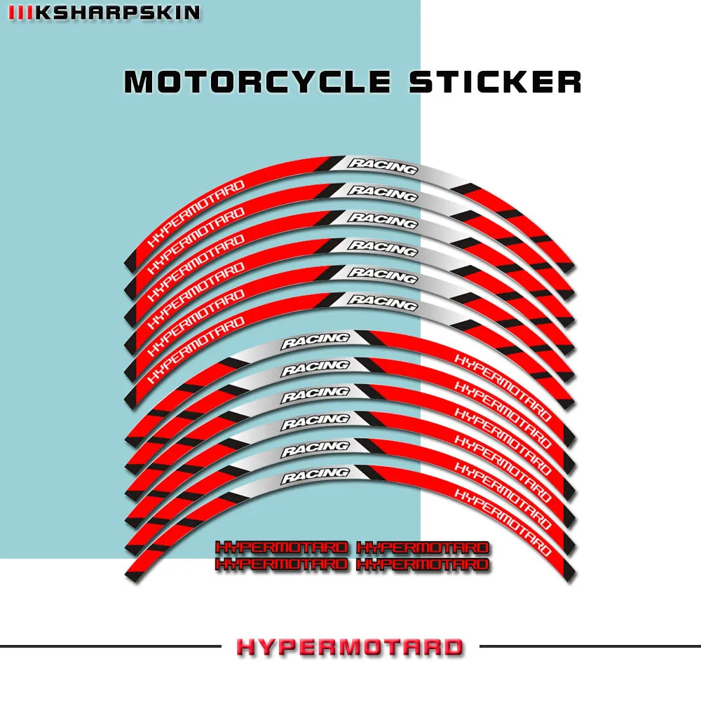 12 reflective wheel rim stickers wheel hub with color decals for DUCATI HYPERMOTARD
12 reflective wheel rim stickers wheel hub with color decals for DUCATI HYPERMOTARD