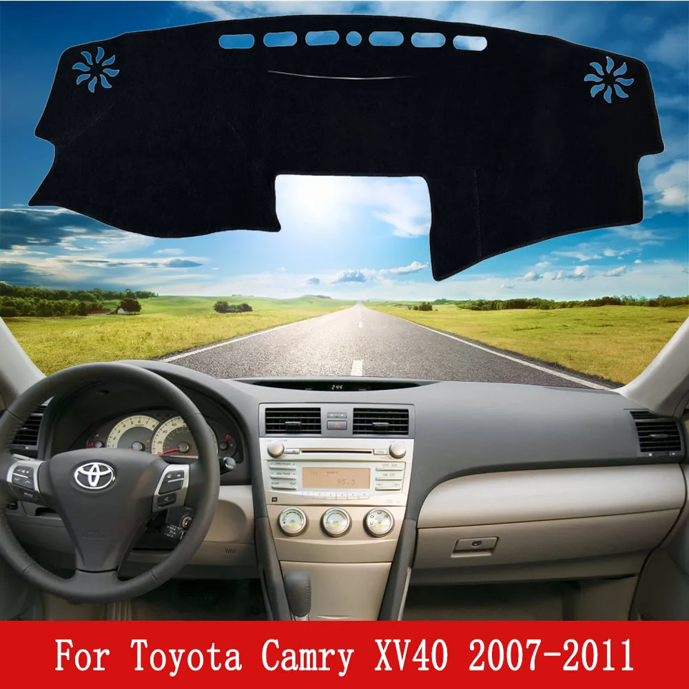 Avoid Light Dashboard Cover Dash Mat Pad Custom for Toyota Camry Sedan SE XLE XV40 2007~2011 Non-slip Sun Visor Car Accessories
Avoid Light Dashboard Cover Dash Mat Pad Custom for Toyota Camry Sedan SE XLE XV40 2007~2011 Non-slip Sun Visor Car Accessories