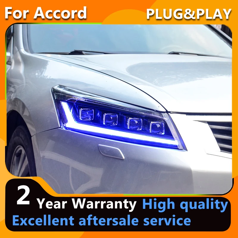 YCYON For Honda Accord G8 2008-2013 Head lamps LED REL Headlights Dynamic Turn Signal Lights Bi LED Lens Angel Eyes Assembly
YCYON For Honda Accord G8 2008-2013 Head lamps LED REL Headlights Dynamic Turn Signal Lights Bi LED Lens Angel Eyes Assembly