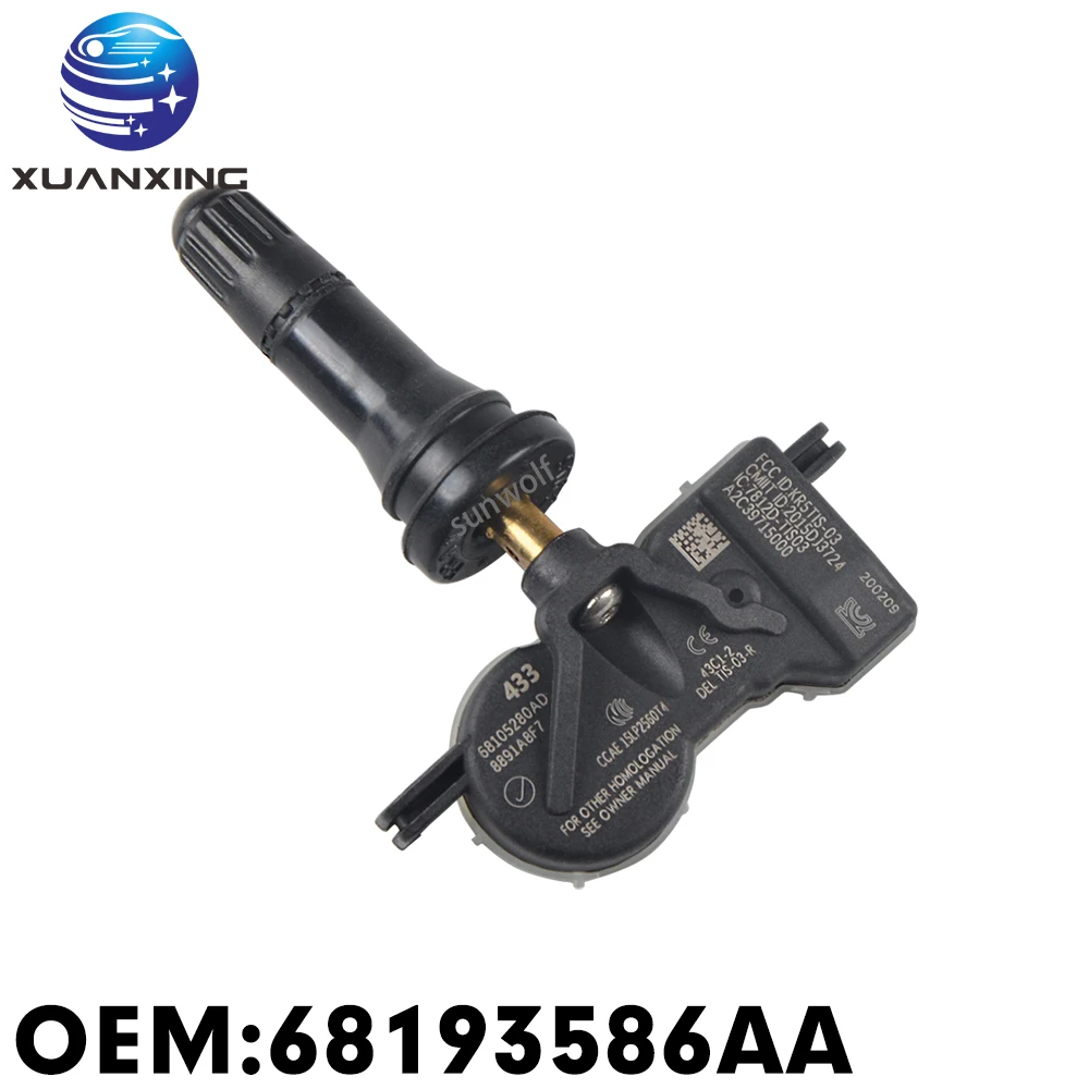 68193586 Система контроля датчика давления в шинах AA TPMS 433 МГц для Chrysler Dodge Dart Jeep 68105280 АД
68193586 Система контроля датчика давления в шинах AA TPMS 433 МГц для Chrysler Dodge Dart Jeep 68105280 АД