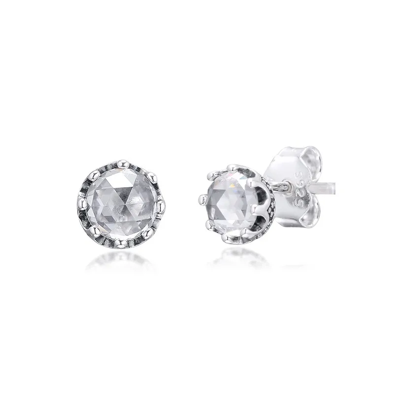 Clear Sparkling Crown Stud Girls Envio Gratis 925 Sterling Silver Jewelry Crystal Women Pave Stone Silver Earrings
Clear Sparkling Crown Stud Girls Envio Gratis 925 Sterling Silver Jewelry Crystal Women Pave Stone Silver Earrings