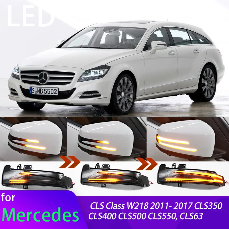Dynamic Scroll Black LED Turn Signal Light Sequential Mirror Indicator Blinker Light for Mercedes Benz CLS Class W218 2011- 2017
Dynamic Scroll Black LED Turn Signal Light Sequential Mirror Indicator Blinker Light for Mercedes Benz CLS Class W218 2011- 2017