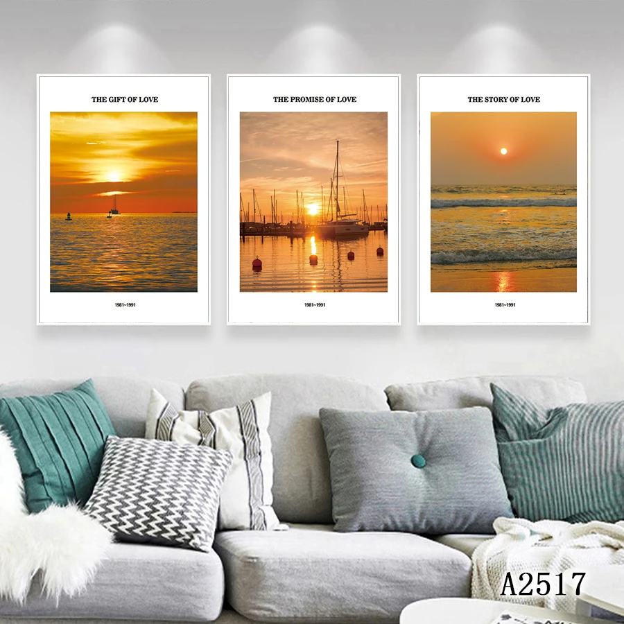 Modern Abstract Oil Painting Print on Canvas 3pcs Sunrise Landscape Canvas Printing Wall Art Picture Painting for Home Decor
Modern Abstract Oil Painting Print on Canvas 3pcs Sunrise Landscape Canvas Printing Wall Art Picture Painting for Home Decor