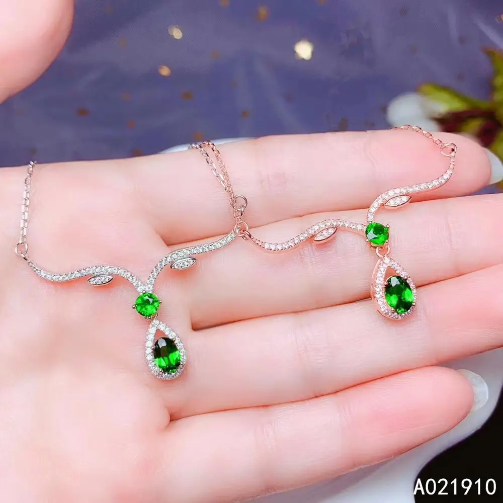 KJJEAXCMY boutique ювелирные изделия из серебра 925 пробы инкрустированный кулон естественный диопсид женский поддерживает классические обнаружени...
KJJEAXCMY boutique ювелирные изделия из серебра 925 пробы инкрустированный кулон естественный диопсид женский поддерживает классические обнаружени...