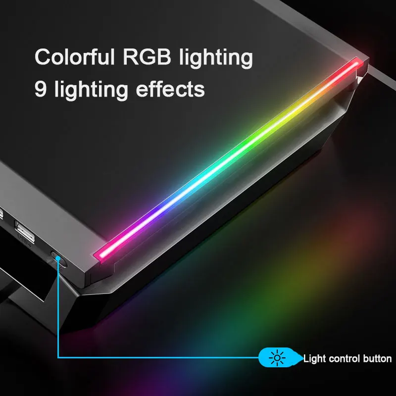 T1 Universal Monitor Stand RGB Support 4-Port USB3.0 Charging Table Storage Stand Suitable For Laptop Monitor Mobile Phone 
T1 Universal Monitor Stand RGB Support 4-Port USB3.0 Charging Table Storage Stand Suitable For Laptop Monitor Mobile Phone