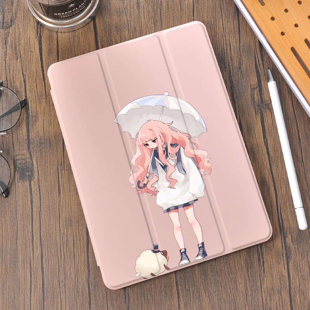 Lovely Girl Cartoon Tablet Stand Funda for iPad Air 4 Case 10.2 8th Generation 2020 7th Pro 11 12.9 Mini 5 Coque Air 2 5th 6th
Lovely Girl Cartoon Tablet Stand Funda for iPad Air 4 Case 10.2 8th Generation 2020 7th Pro 11 12.9 Mini 5 Coque Air 2 5th 6th