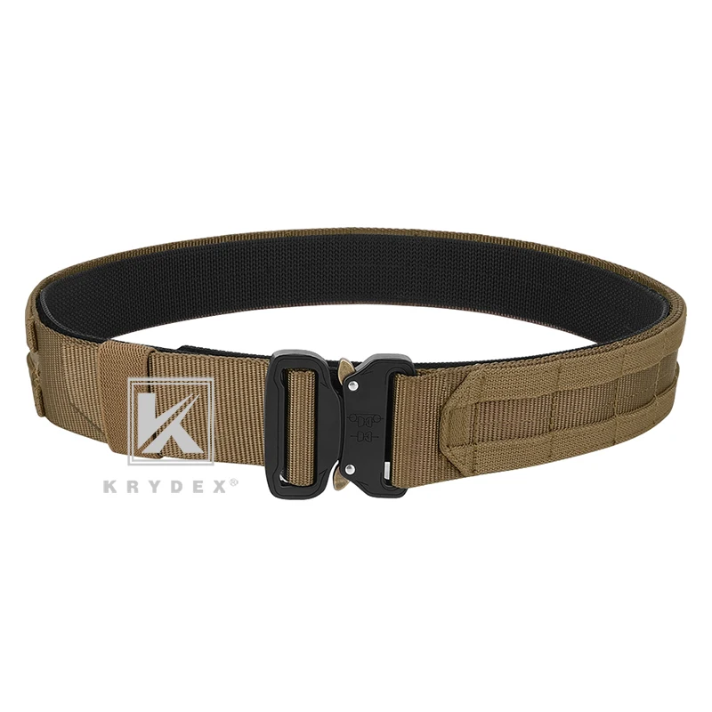 KRYDEX Tactical 1.75” &1.5” Rigger Duty Belt For Hunting Shooting Outdoor 2 IN 1 Outer & Inner Quick Release MOLLE Belt CB
KRYDEX Tactical 1.75” &1.5” Rigger Duty Belt For Hunting Shooting Outdoor 2 IN 1 Outer & Inner Quick Release MOLLE Belt CB