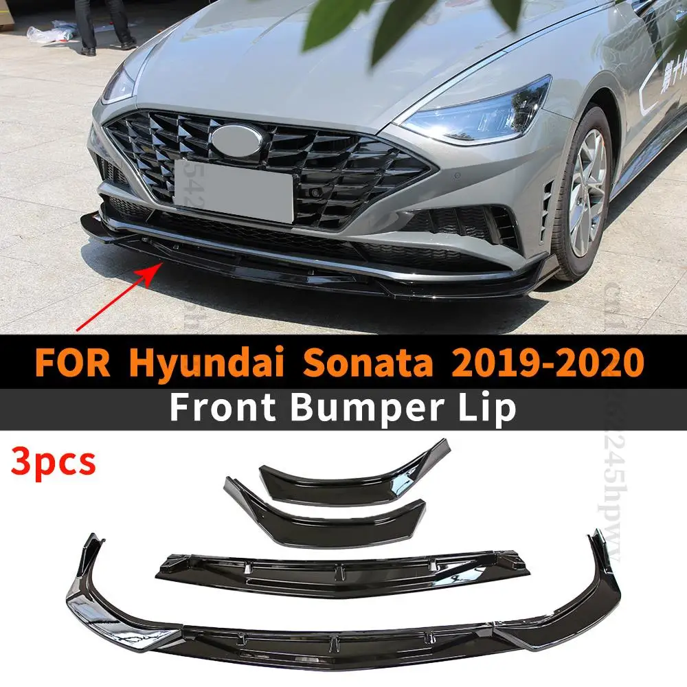 Front Bumper Lip Chin Tuning Accessories Diffuser Spoiler Body Kit Guard Decoration Cover Facelift For Hyundai Sonata 2019 2020
Front Bumper Lip Chin Tuning Accessories Diffuser Spoiler Body Kit Guard Decoration Cover Facelift For Hyundai Sonata 2019 2020