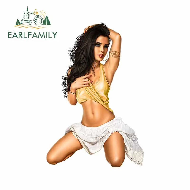 EARLFAMILY 13cm For Sexy Girls Motorcycle Car Stickers Car Accessories Decal For VAN ATV Waterproof Sunscreen Decoration 
EARLFAMILY 13cm For Sexy Girls Motorcycle Car Stickers Car Accessories Decal For VAN ATV Waterproof Sunscreen Decoration