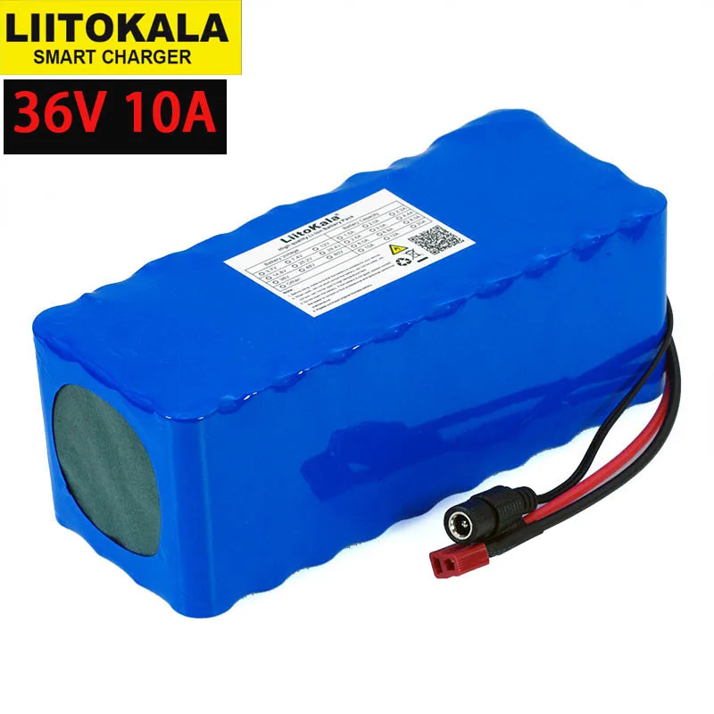 LiitoKala 36V 10000mAh 500W High Power and Capacity 18650 Lithium Battery Motorcycle Electric Car Bicycle Scooter with BMS
LiitoKala 36V 10000mAh 500W High Power and Capacity 18650 Lithium Battery Motorcycle Electric Car Bicycle Scooter with BMS