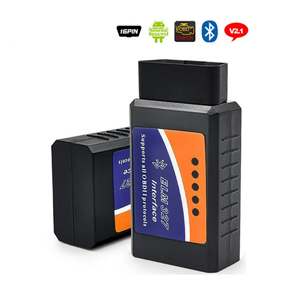 Диагностический адаптер ELM-327 Bluetooth ODB-II (ELM327BT), OBD сканер, диагностический сканер, автомобильный OBD2 адаптер
Диагностический адаптер ELM-327 Bluetooth ODB-II (ELM327BT), OBD сканер, диагностический сканер, автомобильный OBD2 адаптер